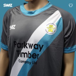Football kits | SWAZ | Custom Made Plymouth Parkway Football Kit