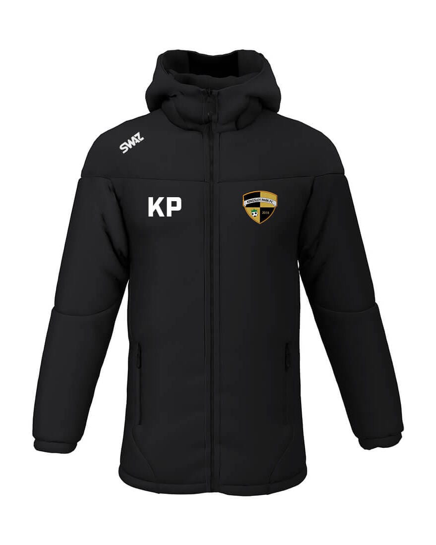 Kingsley Sideline Jacket - Front Black
