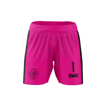 SWAZ GK Shorts Front Solihull Pink
