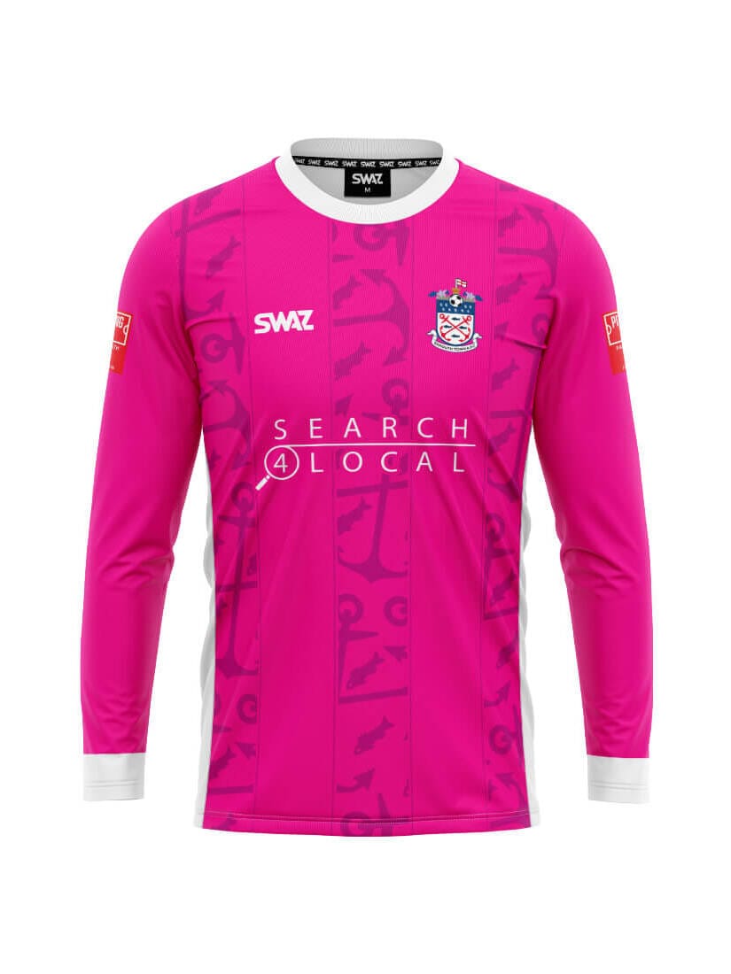 SWAZ Exmouth Town Premium Away Goalkeeper Shirt - Adult Sizes