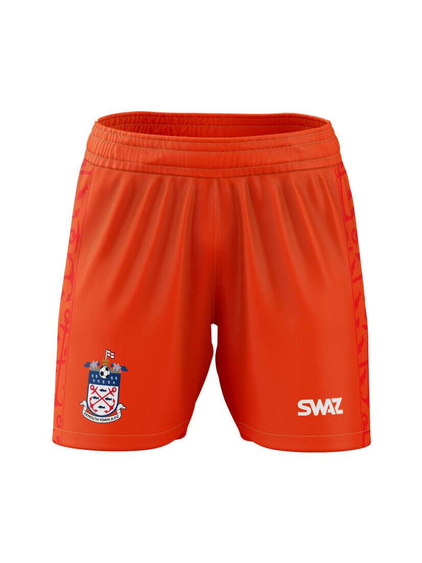 SWAZ Exmouth Town Premium Goalkeeper Shorts - Adult Sizes